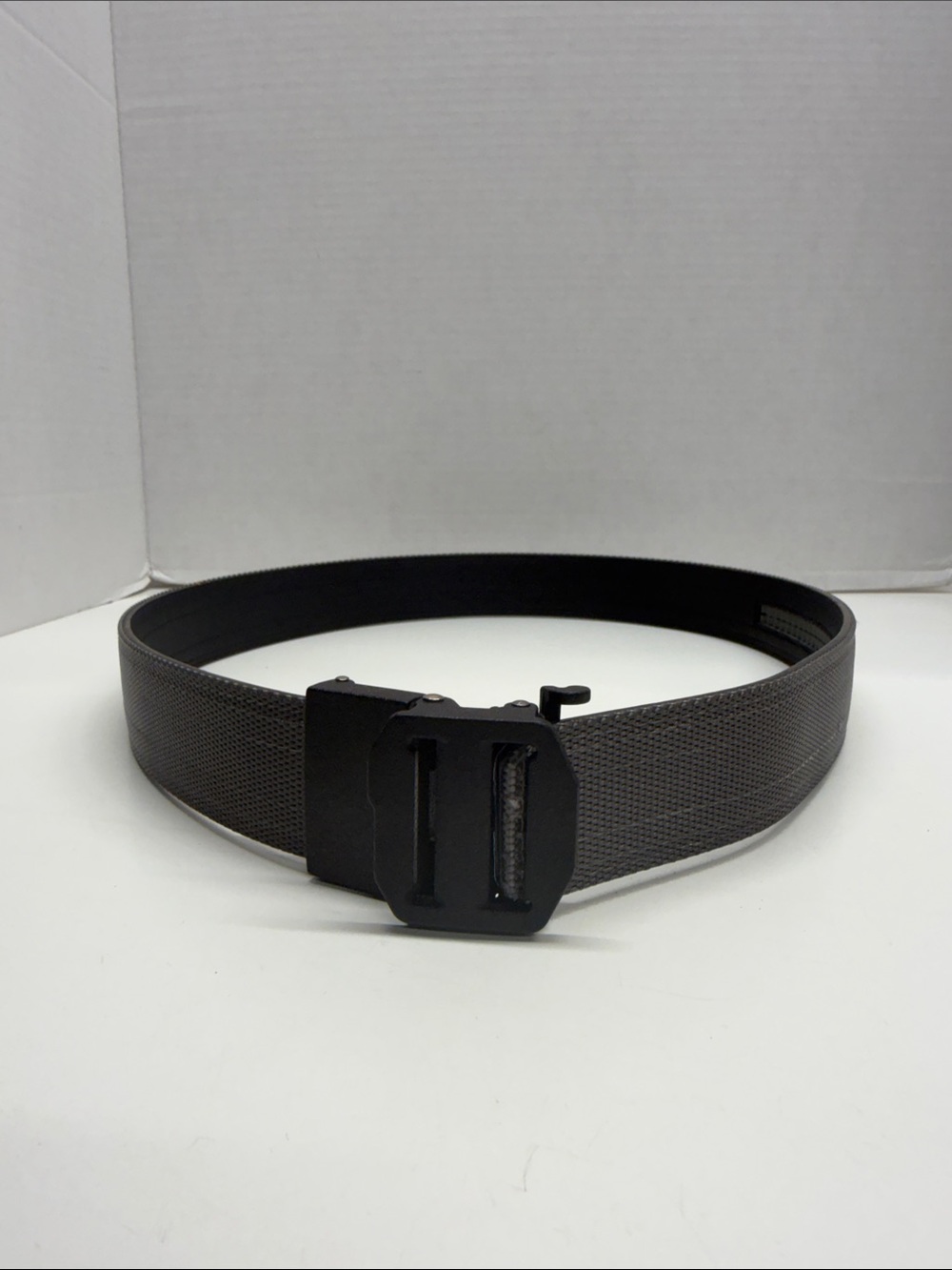 Kore Tactical Nylon Belt Gun Carry EDC Adjustable 1.5" Wide Gray Black X7 Model